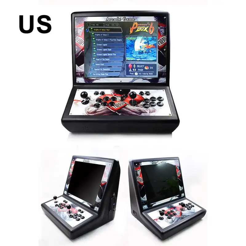 Pandora Box 6 Home Arcade Game Console Fighting Machine 1300 One Nostalgic Street Fighter