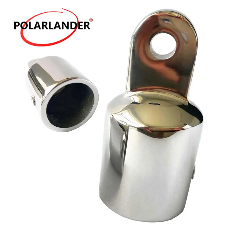 1 Piece 1 Inch 25mm Umbrella Cap Stainless Steel Bimini Top Eye End Cap