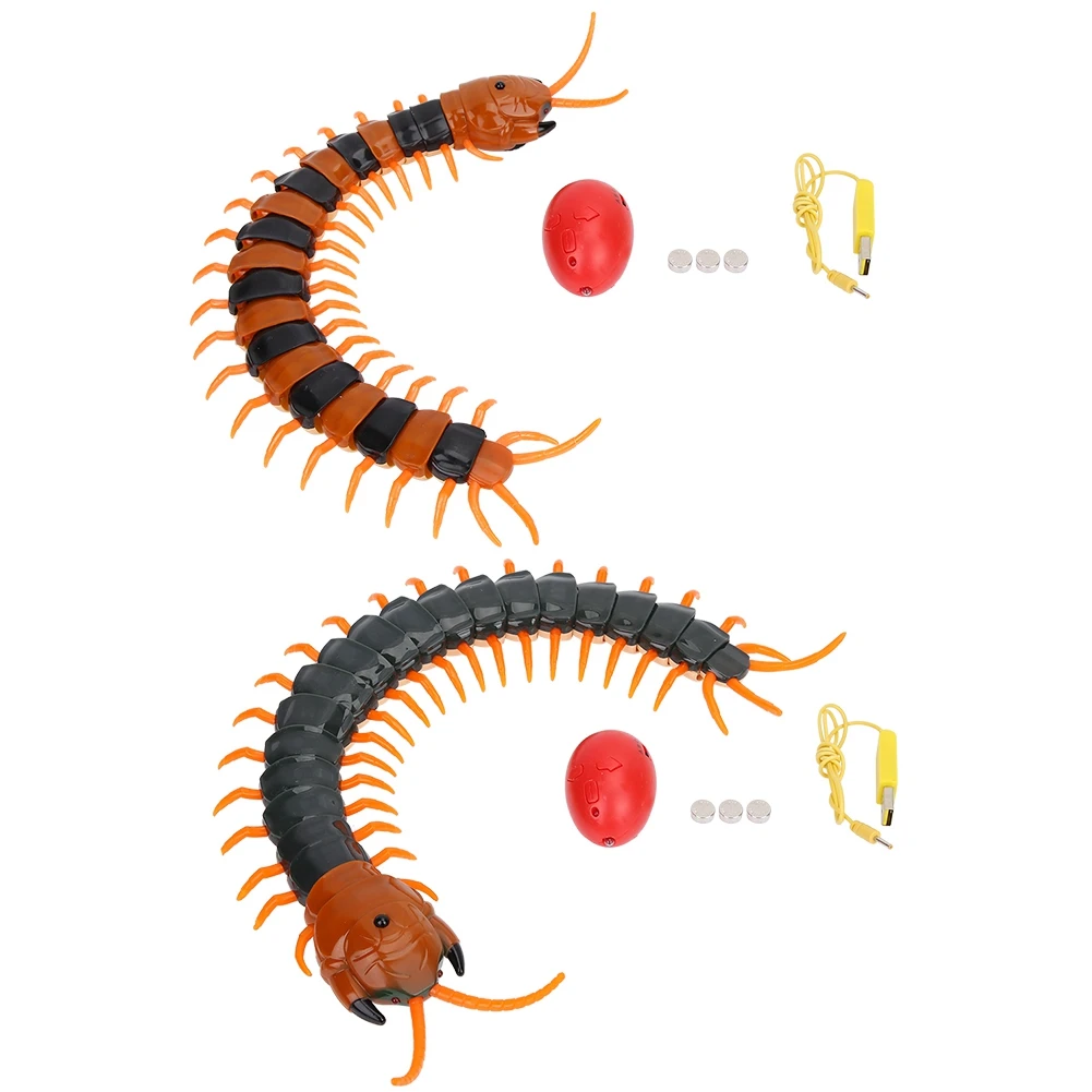 

New Artificial Operated Remote Control Centipede Crawling Toys Radio Control for Childrens Education Simulated Crab Model Toys