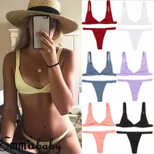Новинка, сексуальный женский бандо, бикини, набор, низкая талия, низ, купальник, наборы, купальники, пляжная одежда, купальный костюм, купальники, костюмы