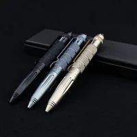 Black Portable Outdoor Camping Survival Tactical Pen Emergency Military Self Defense Weapon Multifunctional Emergency - Self Defence Weapon