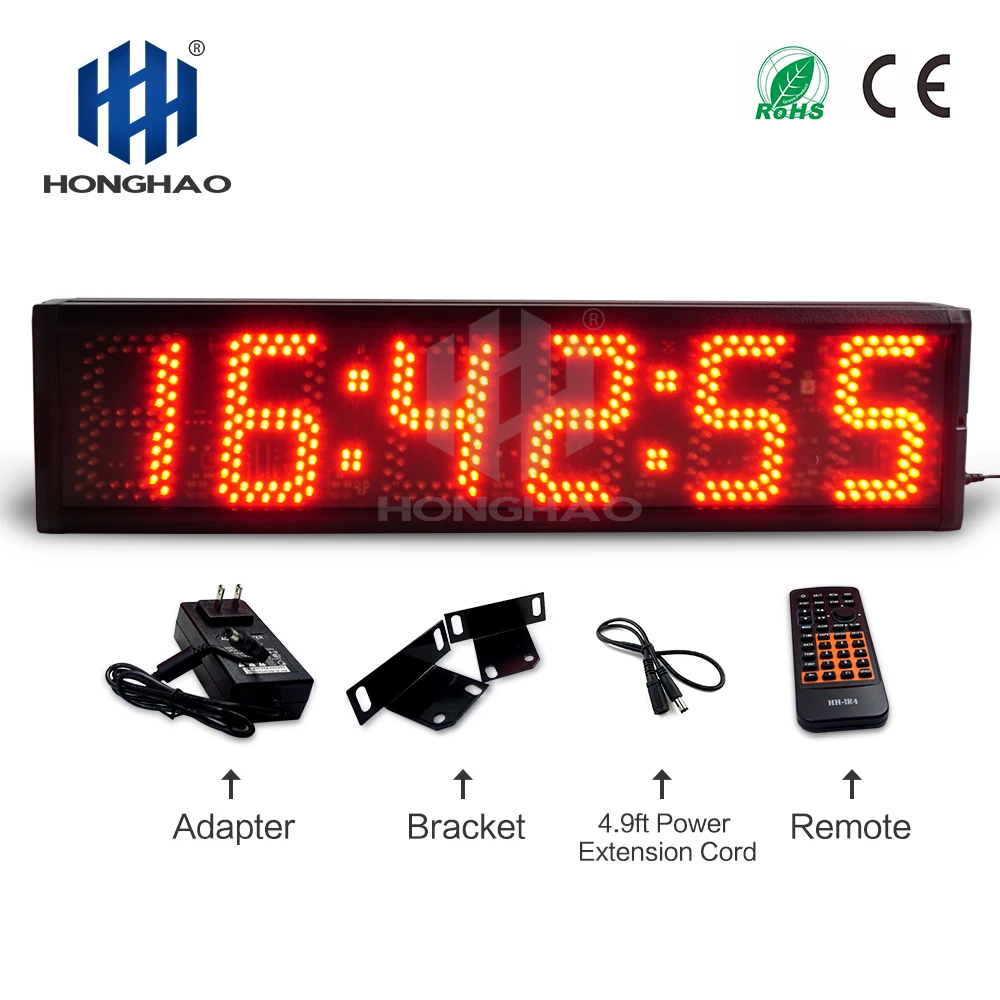 

5 inch electronic counter led running counter candle holder LED countdown Display
