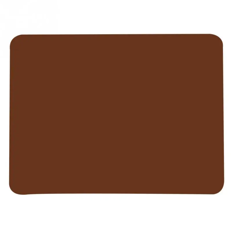 5 Colors Anti-skiding Heat Resistant Rectangle Table Mat Waterproof Non-stick Silicone Placemats Table Mat Kitchen Tool #180809