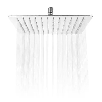 

All Sale Rainfall Shower Head Thin Square Stainless Steel Bath Sprayers Rainfall Shower Head Top Home Hotel Bathroom