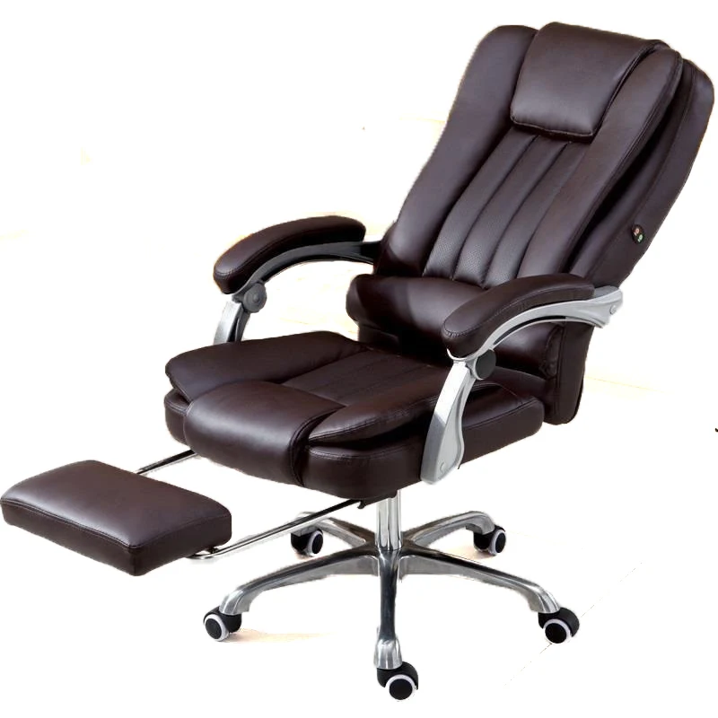 كمبيوتر ألعاب المنزل قطب رفع الجلود الاصطناعية الحديثة المصمم التنفيذي مكتب مريح راكع Ergonomical كرسي