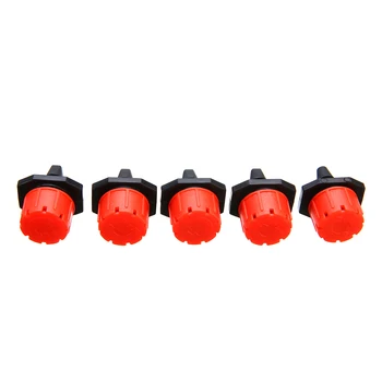

100Pcs 1/4Inch Adjustable Micro Drip Irrigation System Watering Sprinklers Anti-clogging Emitter Dripper For Garden Supplies