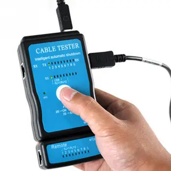 

Wholesale M726AT Network cable Tester LAN USB Ethernet Network RJ-45 Cat5 RJ11 cable finder