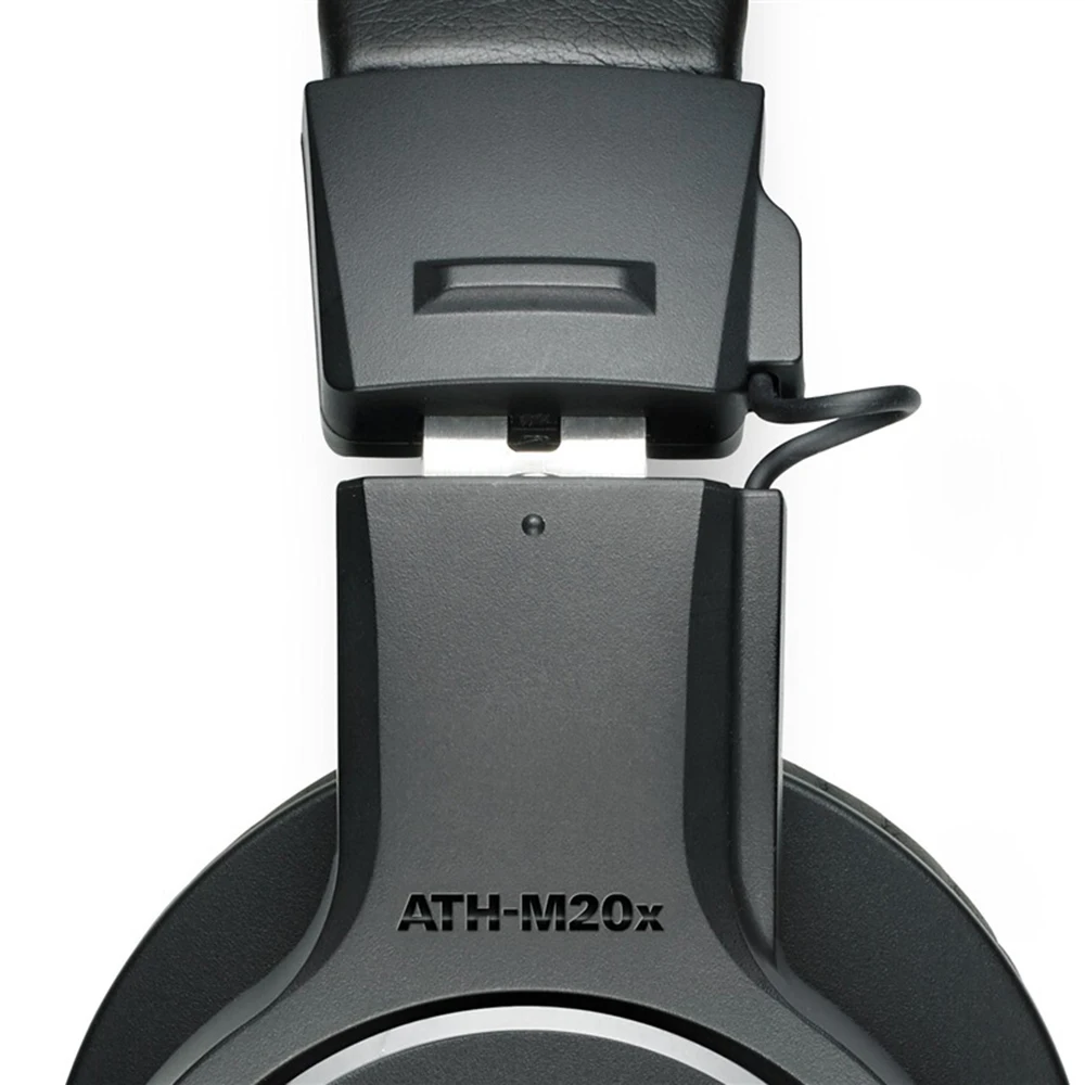 Audio-Technica ATH-M20x, профессиональные мониторные наушники, Накладные наушники, закрытые сзади, динамические наушники, глубокий бас, звук 3,5 мм, наушники