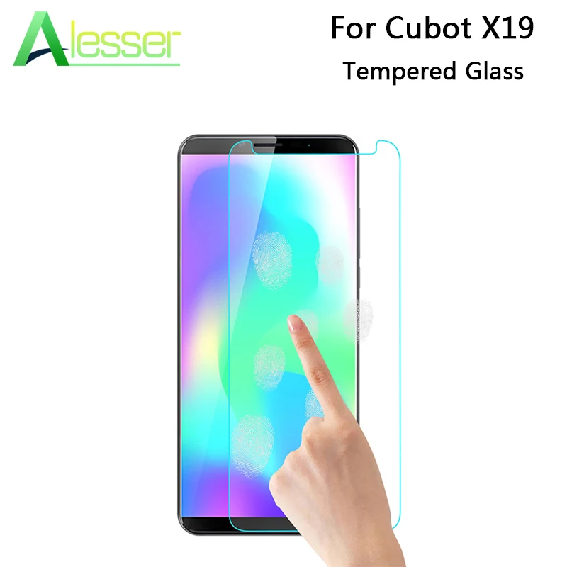 Alesser Защитная стеклянная пленка для экрана закаленное стекло Cubot X19 сменная