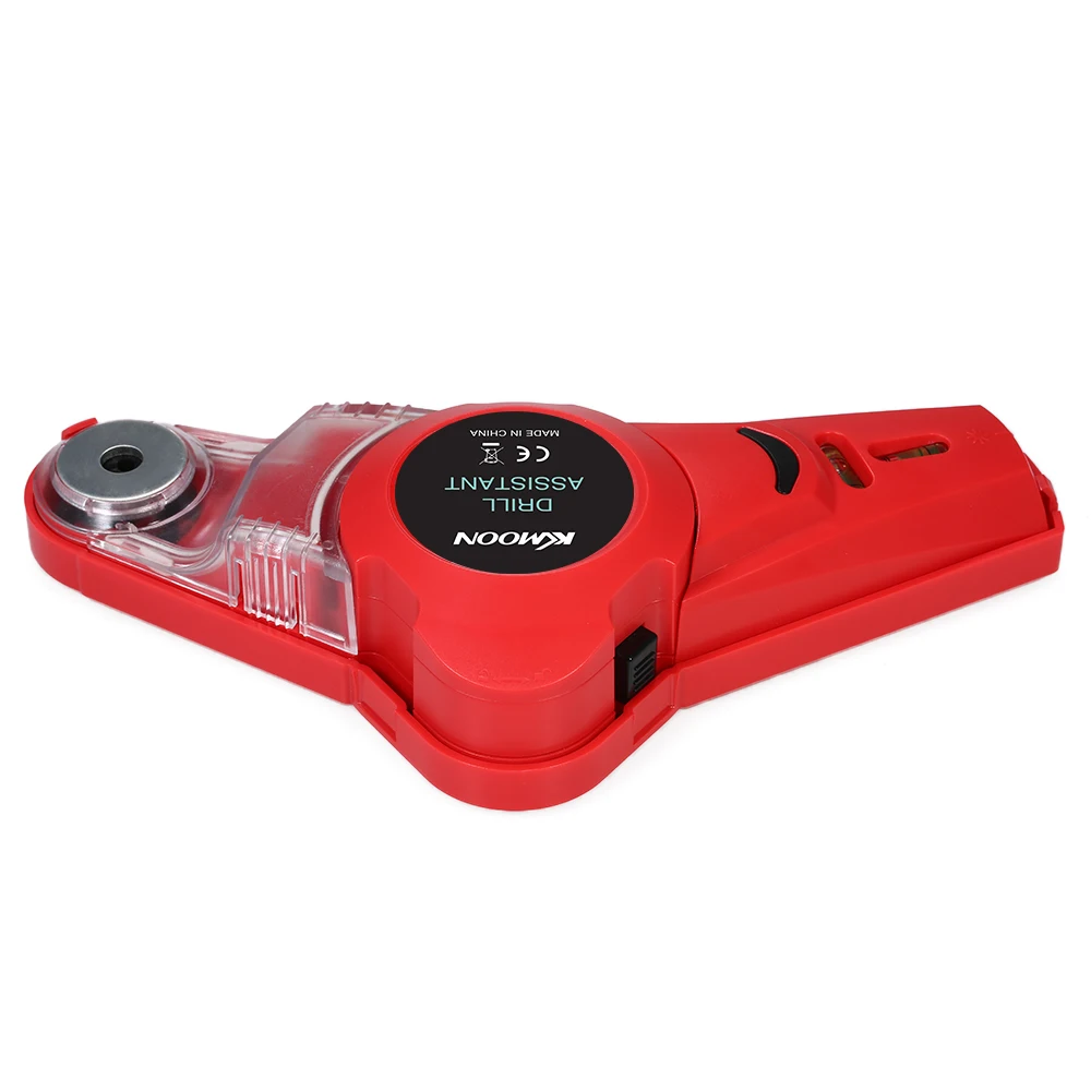 

KKmoon Mini Multi-function Drill Dust Collector Tool DIY Punch Locator with Horizontal and Vertical Lines Laser Level