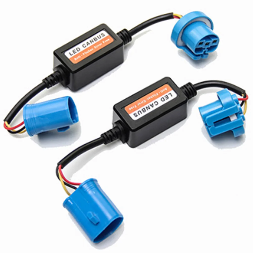 1 пара H3/H4/H7/H8/H11/H1/HB3(9005)/HB4(9006) адаптер жгута проводов Canbus светодиодный
