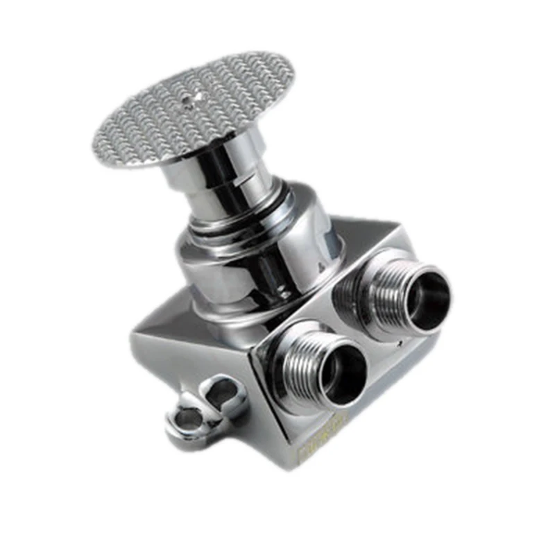 

2019 Copper Floor Foot Pedal Control Switch Tap Basin Single Cold Water US