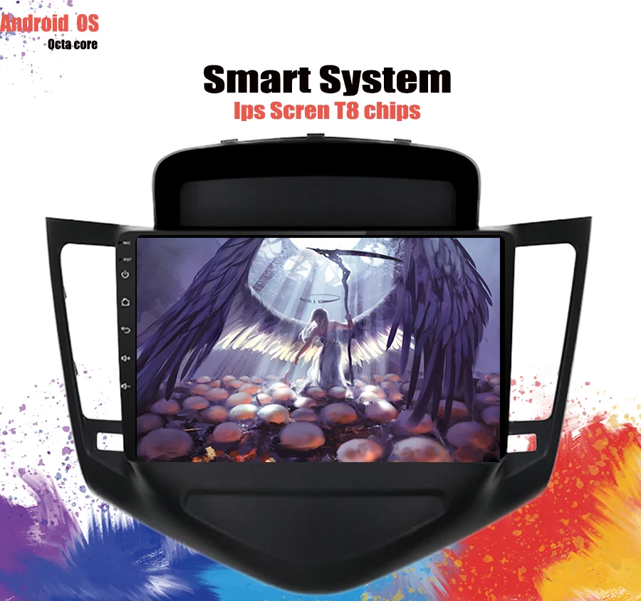 

9 Inch Android 9.0 Multimedia Player For 2011 2013 2014 2015 Chevrolet Cruze GPS Navi 2din Car Radio RGB DSP 4G LTE Head Unit
