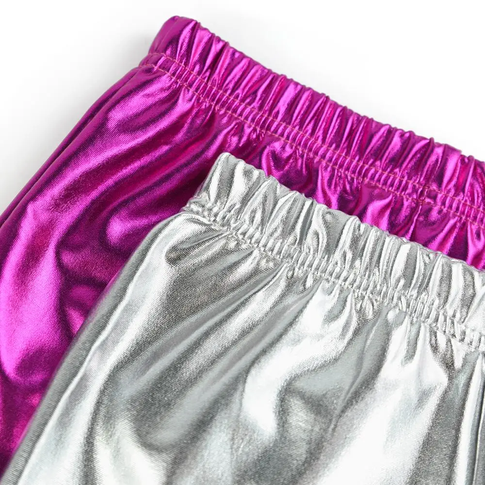 Baby pants for girls Kids Leggings Children's pencil pants Trousers Faux PU Leather Legging Slim trousers 3-9 years