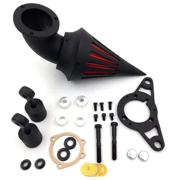 

Spike Air Cleaner filter Kit K&N For 2004-2007 Harley Dyna Super Wide Glide Street Fat Bob Low Rider Motorcycle Chrome / Black