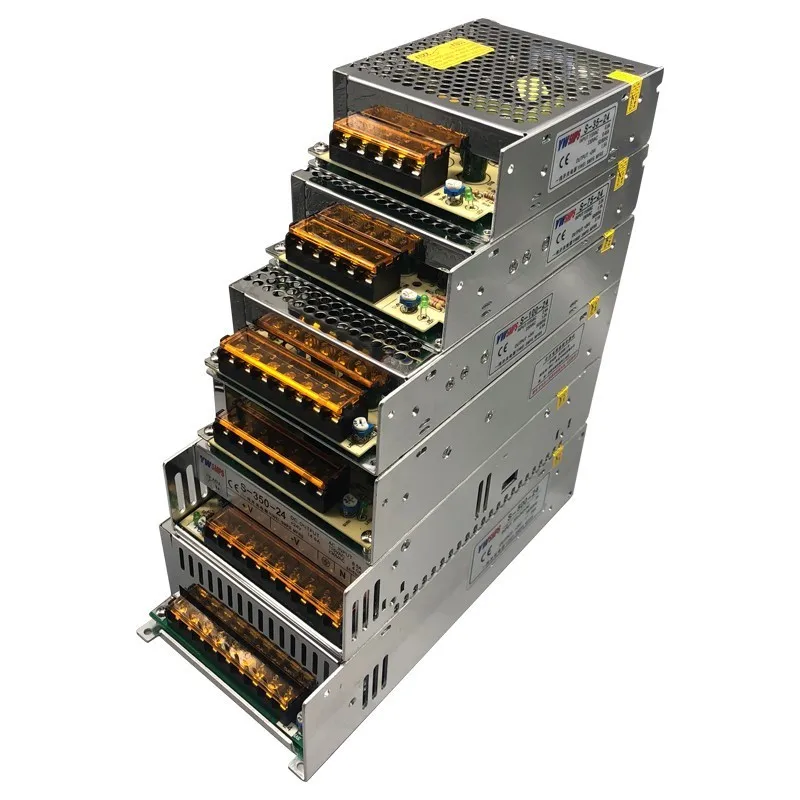 

DC12/24V Switching Power Supply S Series Industrial Control Security Adjustable Voltage Regulating LED Power Supply