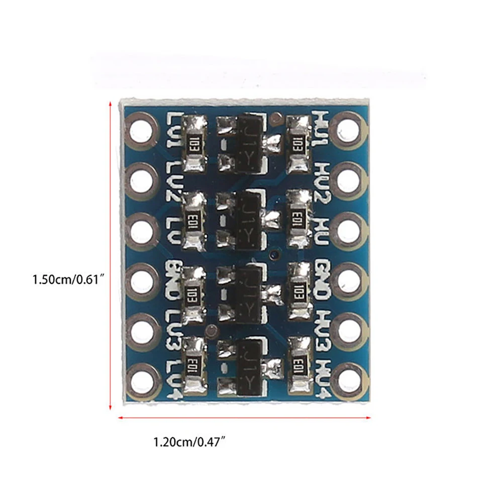 10X 3,3 V-5 V 4 канала материнскую плату преобразователь уровня ttl двунаправленный переключатель модуль