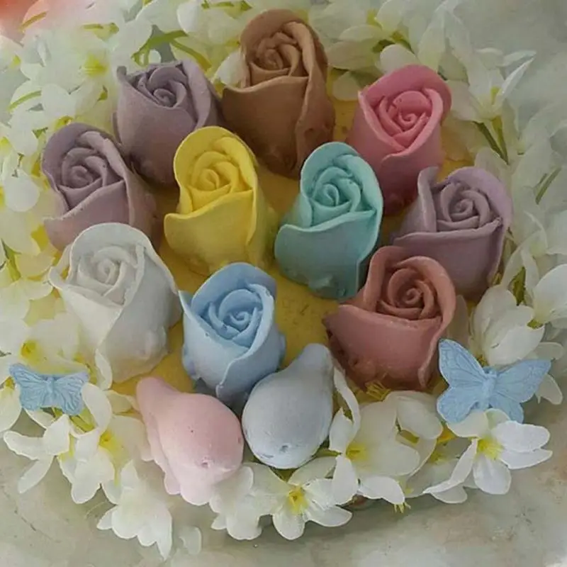 Форма для мыла серия роз Форма для торта декоративная форма для торта 3D форма для выпечки пищевого класса силиконовые формы для мыла seifenform
