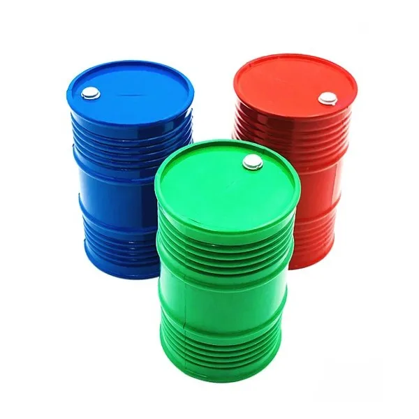 

1pcs 1:10 RC Crawler Accessories Oil Drum Fuel Tank Container For Axial SCX10 RC4WD D90 CC01 FJ88