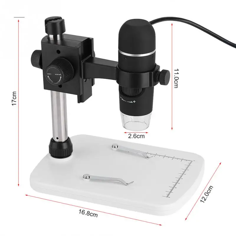 ГОРЯЧАЯ 300x5 Мп электронный микроскоп HD USB Цифровые микроскопы светодиодный измерения с подставкой настроечная Таблица