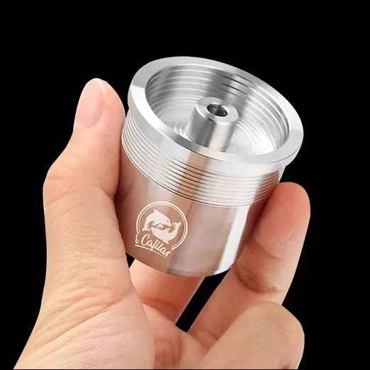 

Coffee Filter for Illy Coffee Machine Stainless Steel Refillable Reusable Cafe Capsule Dripper Metal Shells Small Filter