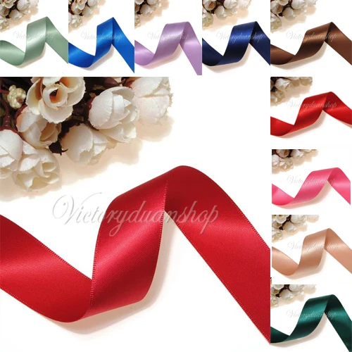 

5m 3mm Double Faced Grosgrain Satin Ribbons for Wedding Christmas Party Decorations DIY Bow Craft Ribbons Card Wrapping Supplies