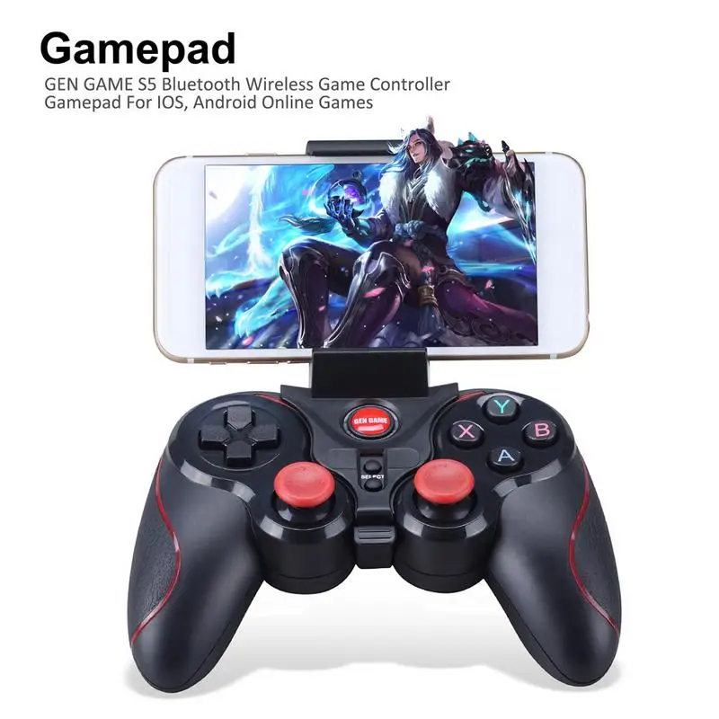GEN GAME S5 Bluetooth беспроводной геймпад для смартфона игровой контроллер беспроводной джойстик Bluetooth 3,0 геймпад для IOS Android планшет