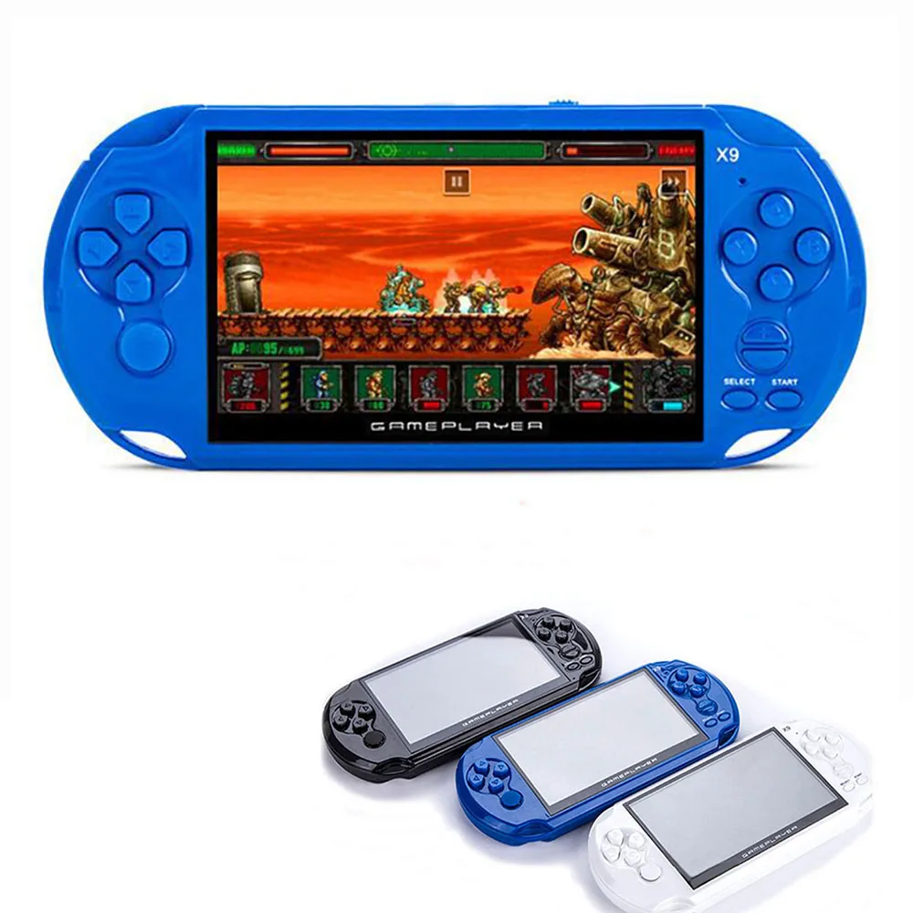 

for PSP Game Player 5" Large Screen 8GB Portable Handheld Video Game Console Player for Acade NEO/GEO/CPS FC/NES/SFC/SNES