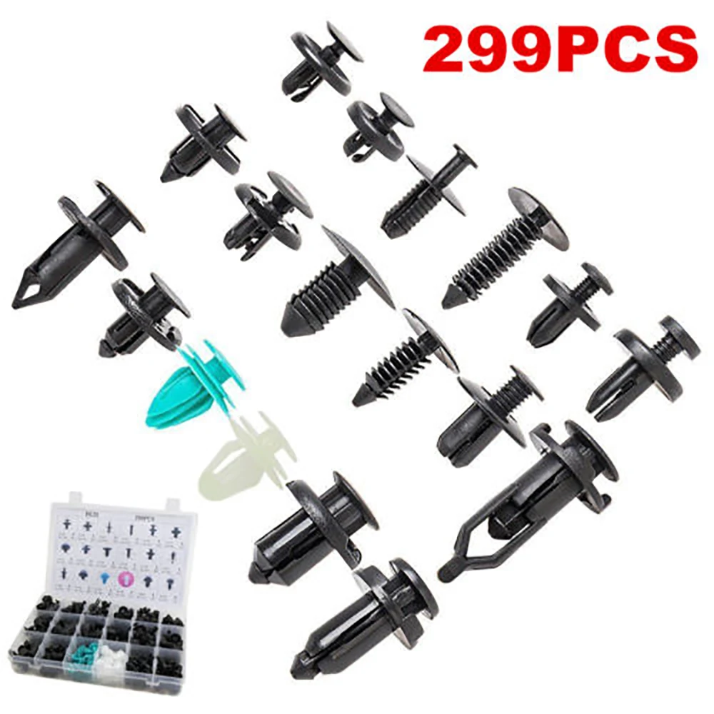 330PCS 12 Sizes Car Auto Body Retainer Push Pin Rivet Clip Mouldings Panel HE28