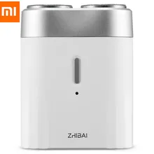 01 Mijia zhibay домашние электробритвы для мужчин водонепроницаемые влажные сухие бритвенные лезвия с двойным кольцом перезаряжаемая бритва с USB
