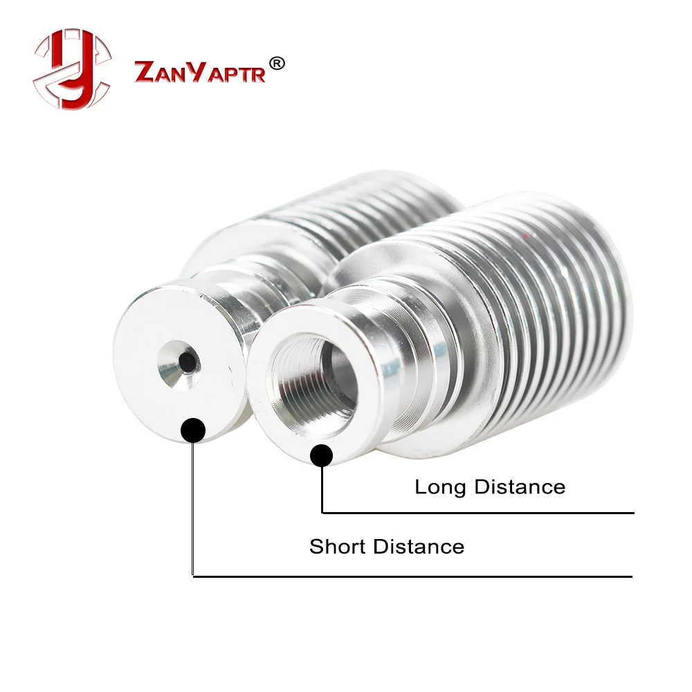 cheap V6 Extruder Radiator For 3D V6 Remote All Metal Long Short Distance Heat Sink Pipe For 1.75mm 3mm Feeding For 3D Printer