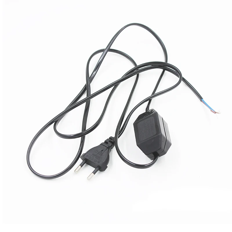 

E27 lamp holder 180cm EU Plug Dimmer Light Button Switch Lamp f Lighting lamp accessories for home DIY