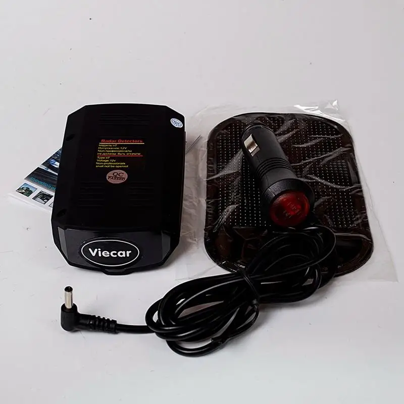 Автомобильный радар детектор V7 Английский Русский Gps Радар Голосовая