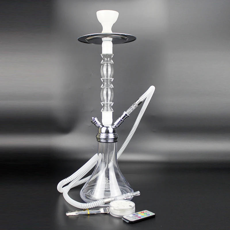 Набор для кальяна из акрила стильный набор со светодиодной подсветкой
