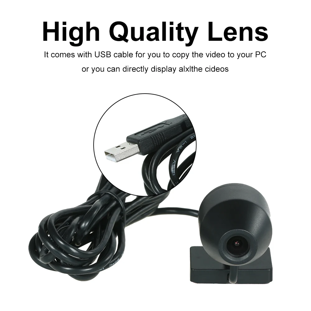 KKMOON HD Автомобильный мини тахограф передний USB 2 0 цифровой видеорегистратор DVR