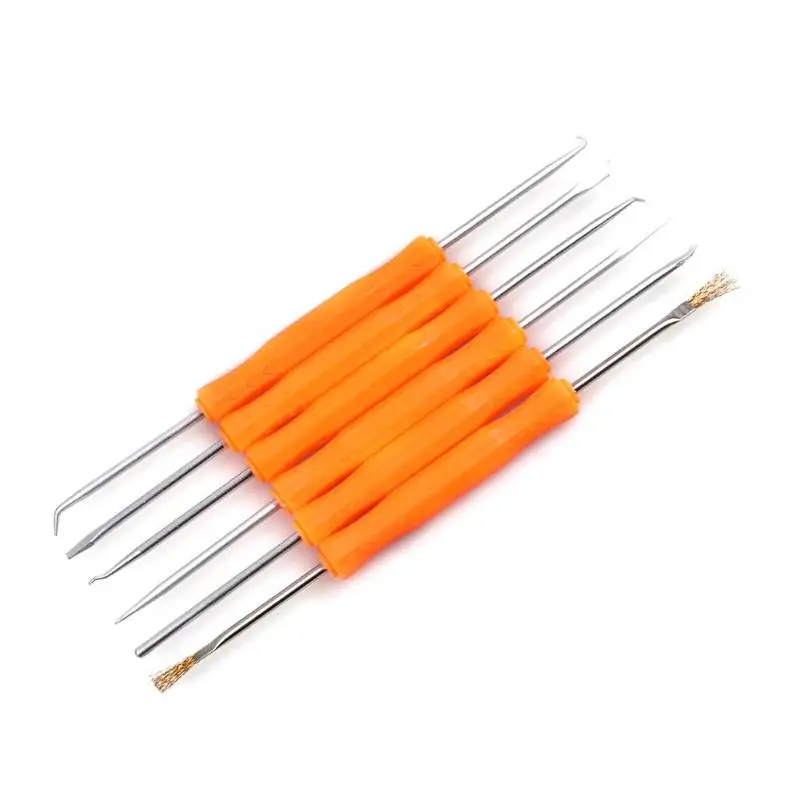 

6pcs Desoldering Aid Tool Electric Soldering Irons Kit Welding Work Solder