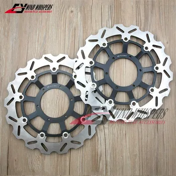 

2XPcs Flower Motorcycle Front Brake Disc Rotor For Honda CBR1000 RR CBR 1000 RR CBR1000RR 2008-2015