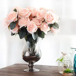 Голова французская Роза свадебное украшение домашний интерьер искусственный цветок товары мебели для дисплея, а не для использования