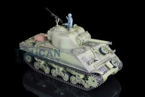 2 4G Henglong 1/16 масштаб TK 6 0 S инфракрасный боевой пластик M4A3 Sherman RTR RC Танк 3898 сталь