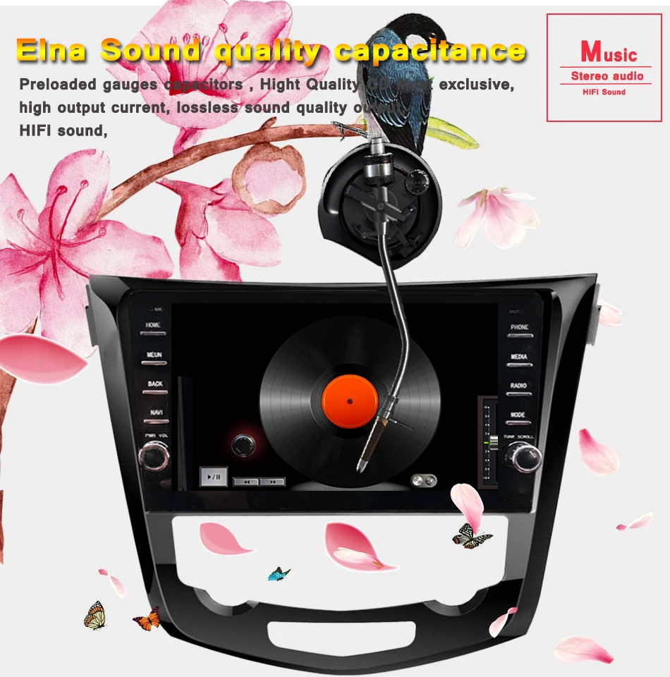 Sale Car Radio Multimedia DVD Video Player Navigation GPS Android 9.0 4G For Nissan X-Trail XTrail T32 T31 Qashqai J11 J10  2013-2019 4
