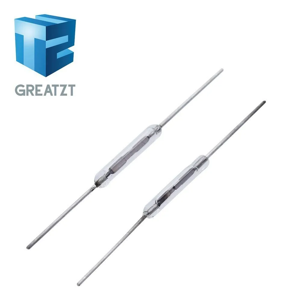 10 шт. N/O язычковый магнитный переключатель GREATZT 2*14 мм нормально открытый