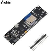 Wemos D1 мини-модуль Wi-Fi ESP WROOM 02 материнская плата интегрированный ESP8266 с 18650 Батарея слот для NodeMCU