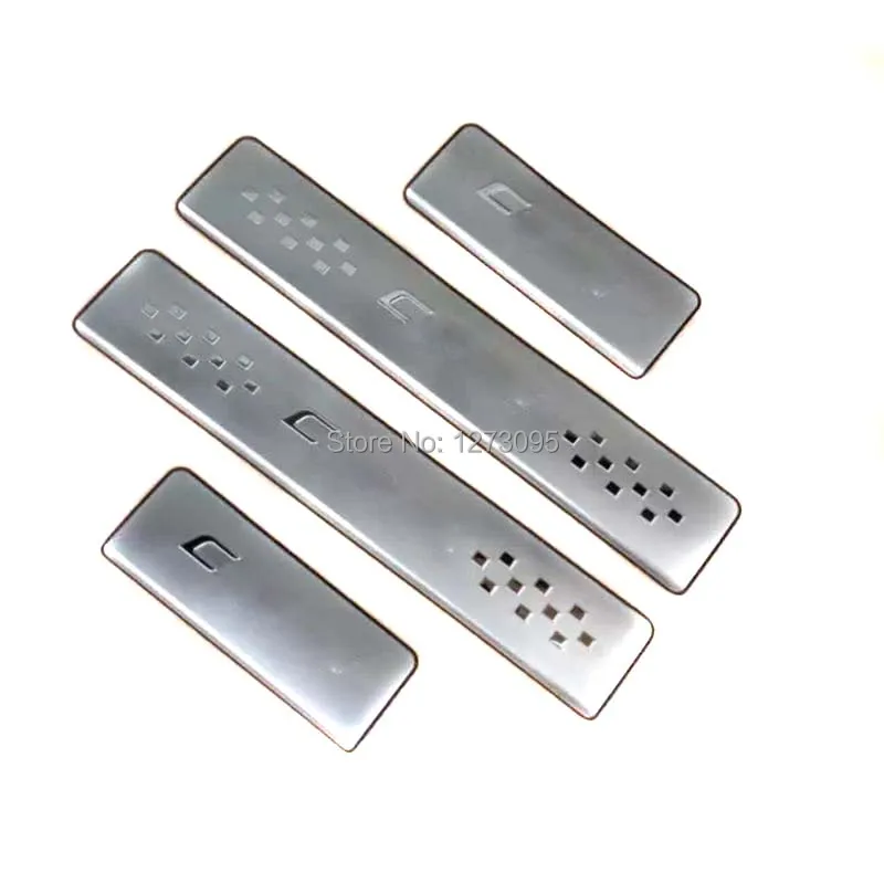 

For Chevrolet Cruze 2015 2016 Stainless Door Sill Scuff Plate Protector Trim Kick Guard Pedal Step Cover Car Styling Accessories