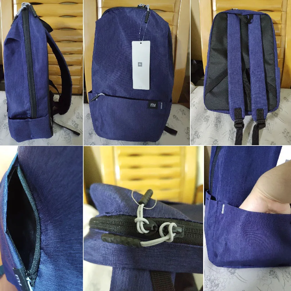 Xiaomi Mi 10л Рюкзак городской досуг спортивные нагрудные сумки маленький размер плеча унисекс рюкзак для мужчин и женщин для путешествий на открытом воздухе