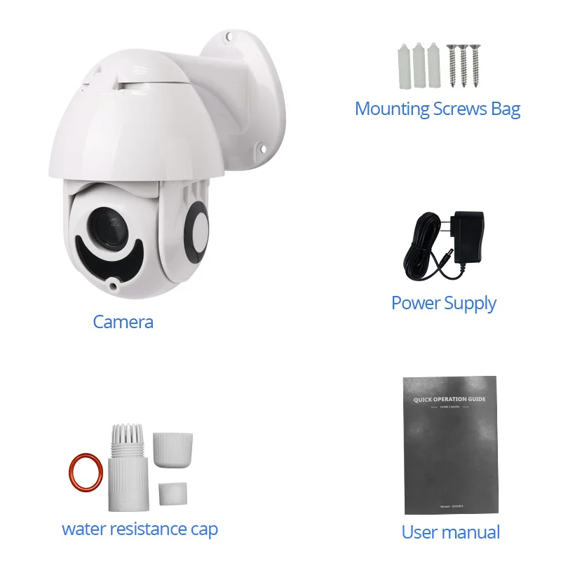 Wetrans PTZ IP камера наружная POE Onvif 1080P HD 4X Zoom 2 5 &quotмини купольная CCTV для домашней