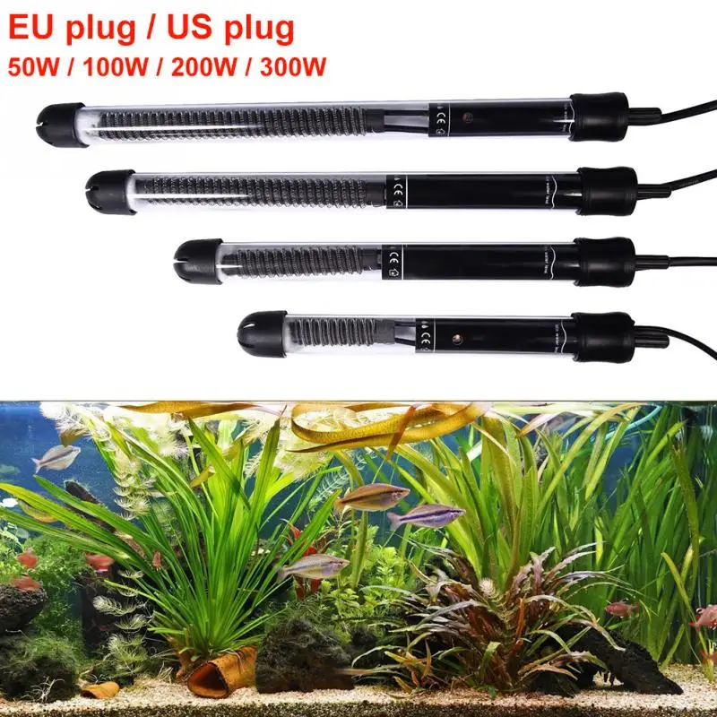 

Durable Aquarium Heater With Thermometer Mini Tropical Submersible Glass Rod Adjustment Automatic Constant Temperature Fish Tank