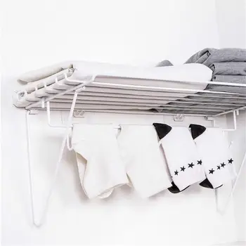 

New Kitchen Iron Hook Storage Shelf Mount Punching-Free Wall Mount Spatula Spoon Storage Rack