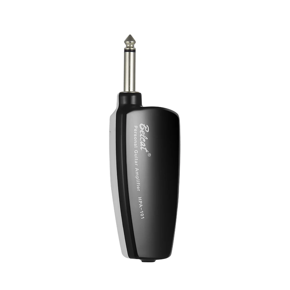 Belcat HPA 101 Portable Guitar Headphone Amplifier Amp 1 4 Inch Plug 3 5mm Headphone Jack with Clean Distortion Effects