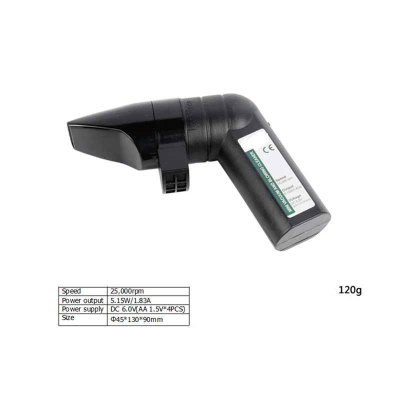  MS-C002 Mini 2in1 Multifunction Blower Vacuum Cleaner Blowing Cleaner for PC Keyboards Printers HD 
