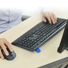 Logitech MK345 Беспроводной комбо полноразмерная клавиатура с ладоней + Мышь Набор для ПК Windows Vista/7 /8/10 клавиатура Мышь комбо
